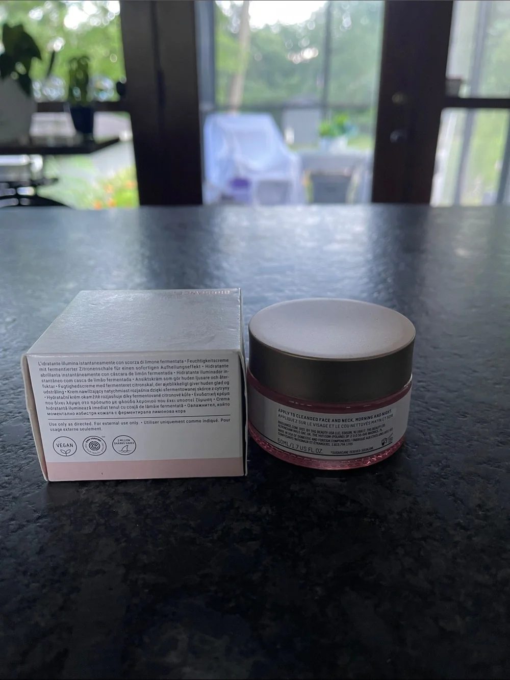 Biossance Squalane + Vitamin C Rose Moisturizer instantly brightens, nourishes